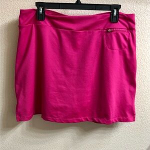 Be Inspired Fuchsia Mini Skirt